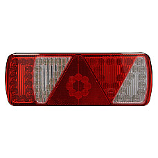 Stop spate Rear lamp R ECOLED LED 24V triangular reflector side clearance connector: ASS2 7PIN ASPOCK A25-3900-507