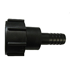 "Aparate pentru fluide si combustibili PIUSI Plastikowe przylacze do montazu w dolnej czesci Mauzera.Zasysanie zewnetrzne wezem elastycznym. Przylacze: IBC 60x6 na waz 25 mm 1""." PIUSI F15127000