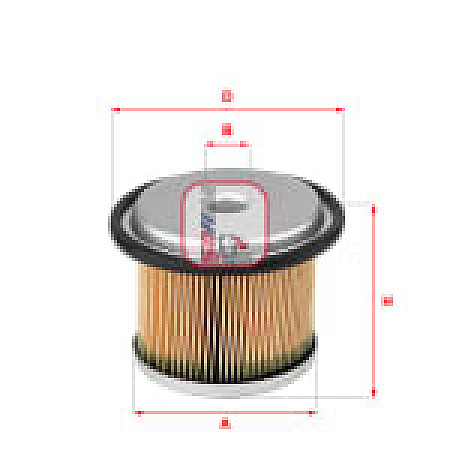 Filtru combustibil SOFIMA S0422N