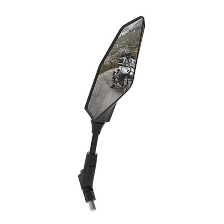 Sistem oglinzi Mirror left thread diameter: 10x125mm direction: right-sided colour: neagra road approval: yes fitting in handlebars OXFORD OX155