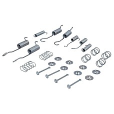 Set accesorii, sabot de frana Set de montaj pantofi de frana LUCAS IVECO DAILY I DAILY II 2.4D/2.5D/2.8D 01.78-05.99 QUICK BRAKE QB105-0776