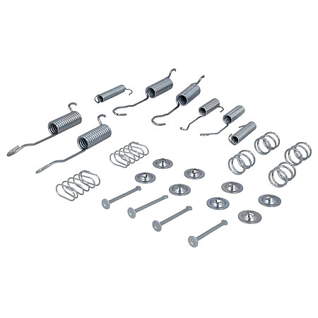 Set accesorii, sabot de frana Set de montaj pantofi de frana LUCAS IVECO DAILY I DAILY II 2.4D/2.5D/2.8D 01.78-05.99 QUICK BRAKE QB105-0776