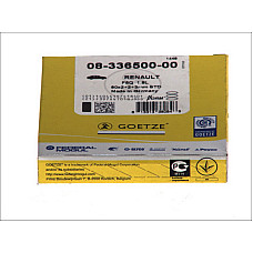 Set segmenti piston 80 STD 2 2 3 EN piston DACIA PICK UP SOLENZA OPEL ARENA RENAULT 19 I 19 I CHAMADE 19 II 19 II CHAMADE 21 CLIO I CLIO II 1.9D 03.86- RENAULT GOETZE 08-336500-00