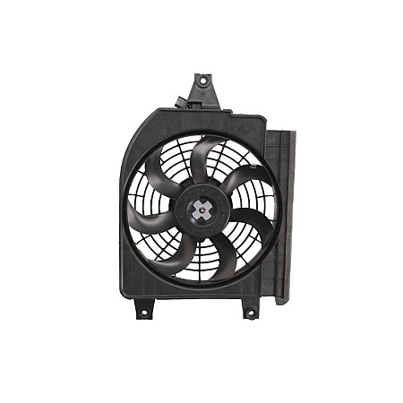 Ventilator,aer conditionat Ventilator radiator cu carcasa  KIA RIO I 1.3/1.5 08.00-02.05 HELLA 8EW351 034-691