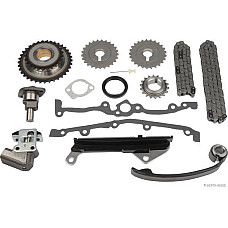 Chit lant de distributie Timing set chain + sprocket NISSAN PRIMERA SERENA VANETTE CARGO 1.6 06.90-07.02 HERTH+BUSS JAKOPARTS J1191014