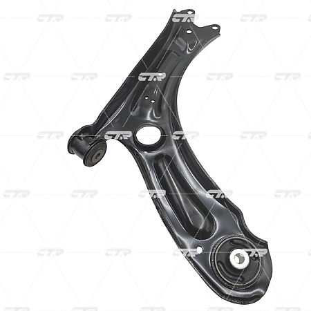 Brat, suspensie roata Front axle track control arm L transverse front with a joint knuckle with extras with sleeve VW JETTA IV 1.2-2.5 04.10- CTR CTRCQ0344L