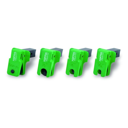"Unelte speciale service sistem de frinare TOPTUL Zestaw zaciskow do przewodow do blokowania przeplywu banjo 5/16"" 8mm 3/8"" 9.5mm 1/2"" 12.7mm" TOPTUL JGAR0401