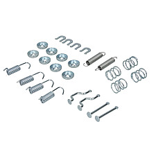 Set accesorii, saboti frana parcare Set de montaj pantofi de frana AKEBONO LEXUS RX TOYOTA AVENSIS CAMRY CARINA E VI CARINA V CELICA 1.6-3.0 12.87-05.03 QUICK BRAKE QB105-0810