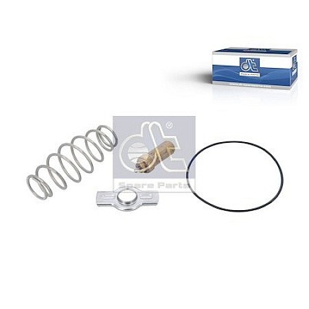 Set piese de montare, carcasa termostat Cooling system thermostat repair kit IVECO TRAKKER II F3HFE611C 09.12- DT KLIMA 7.94801