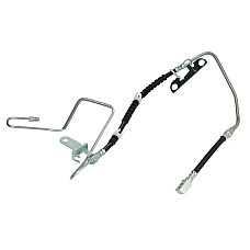 &quot;Furtun frana Furtun/conducta de frana flexibil Spate Stanga lungime 406mm 3/8&quot;&quot;-24UNF CHRYSLER VOYAGER IV 2.4/2.5D/3.3 02.00-12.08&quot; DELPHI LH6924