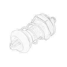 Piulita de sustinere a capotei motorului Engine bonnet element engine bonnet insulation pad snap fastener VOLVO OE VOLVO VO21298273