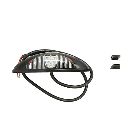 Lampa gabarit Outline marker lights L/R red/white LED height 125mm width 39mm depth 32mm surface hose length 500 no hanger 9/32V JOKON 12.0016.000