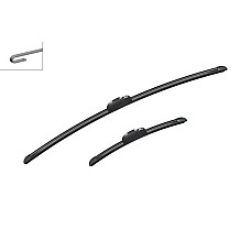 Lamela stergator Wiper blade Flat front 2pcs Aerotwin Retrofit 700/340mm SUZUKI SWACE TOYOTA COROLLA 10.18- BOSCH 3 397 014 637