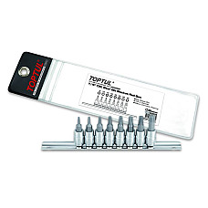 Set chei tubulare Mufe de biti setate omogen TOPTUL GAAG0808
