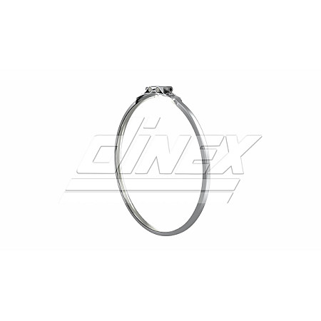 Colier, sistem de esapament Clema de esapament 267mm MERCEDES DINEX DIN5AL003