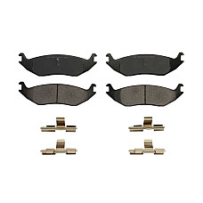 Set placute de frana Spate EN no ECE R90 certification CHRYSLER ASPEN DODGE DURANGO RAM RAM 1500 3.0D-6.7 06.01- USA PMD967AT