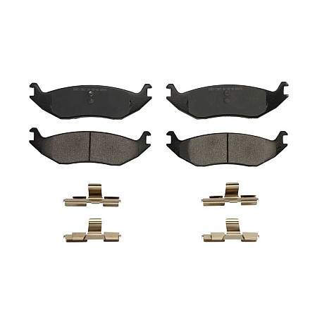Set placute de frana Spate EN no ECE R90 certification CHRYSLER ASPEN DODGE DURANGO RAM RAM 1500 3.0D-6.7 06.01- USA PMD967AT