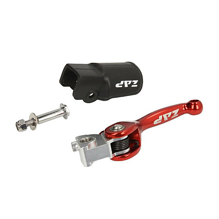 Maneta ghidon aluminiu frana nu nedrept Honda CRF 07 rosu ZAP TECHNIX ZAP 11051FR