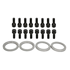 Trusa de montare a jantei de aliaj Fitting kit M 72x541 BLACK B M12x15x27 K19 1 kit / 4 wheels - B/N qty 16 MAK MAK 8000000204