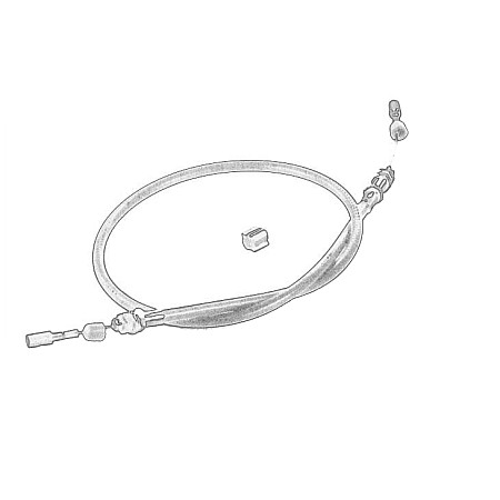 Cablu acceleratie Cablu accelerator 1080mm IVECO DAILY II 8140.27/8140.97 01.89-12.96 OEM 93810251Z
