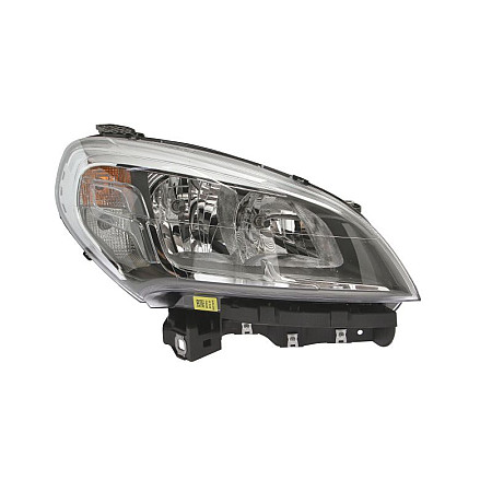 Far Lampa frontala Dreapta halogen H7/H7 electric cu motor bec culoare semnalizator: portocaliu FIAT DOBLO DOBLO CARGO MAGNETI MARELLI 712104901120