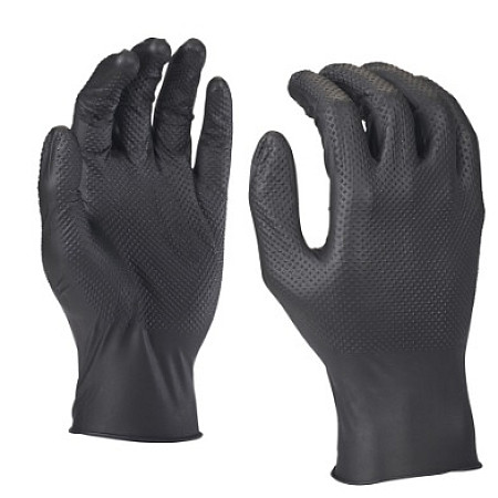 Protectia mainilor MILWAUKEE Manusi de protectie marime 10/XL cantitate per impachetare: 50 buc. culoare Negrupudra fara MILWAUKEE 4932493236