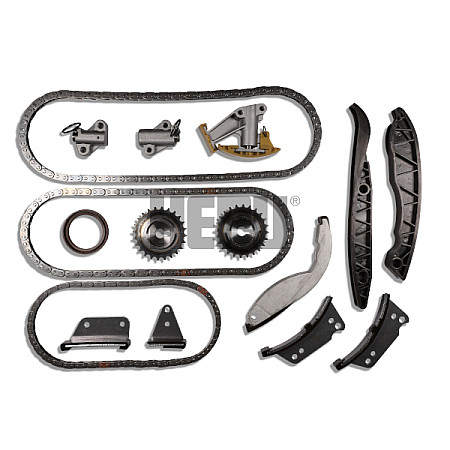 Lant distributie Timing set chain + sprocket HYUNDAI H-1 H-1 / STAREX H-1 CARGO H-1 TRAVEL H350 KIA K2500 SORENTO I 2.5D 08.02- HEPU HEP21-0412