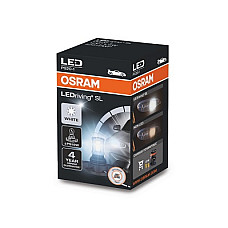 Bec, semnalizator Bec LED cutie 1buc PS19W 12V 18W PG20/1 Nici o certificare de aprobare Ledriving alb rece 6000K OSRAM OSR5201DWP