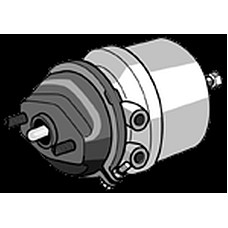 Cilindru de pretensionare Servomotor frana Spate 24/24 cursa: 57mm/57mm M22x15mm M16x15mm disc EVOBUS MERCEDES KNORR BS 9520