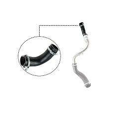 Furtun ear supraalimentare intercooler Stanga Partea evacuarii diametru 41mm lungime 215mm FORD C-MAX FOCUS C-MAX FOCUS II 1.8D 07.04-09.12 VAICO V25-1023