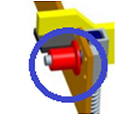 Piese si accesorii pentru elevatoare Rolka nylonowa 1 szt do podnosnikow EVERTJACKA-NYLON na podnosnik potrzebne 4 sztuki EVERT EVERTZL793310003