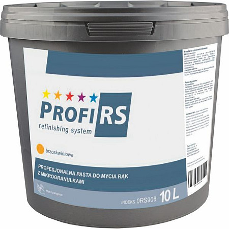 Solutie de spalat pe maini PROFIRS Agent de spalare a mainilor 1buc capacitate: 10 l consistenta: solid linie: piersica culoare: portocaliu PROFIRS 0RS908