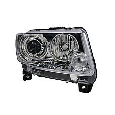 Far Lampa frontala Dreapta H9 electric cu motor culoare insert: cromat JEEP COMPASS GRAND CHEROKEE IV TYC TYC 20-16655-05-9
