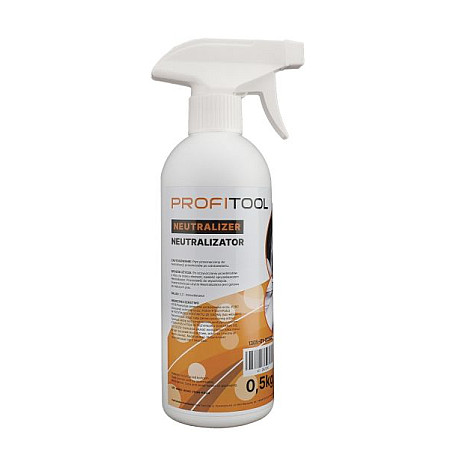 Agent special Solutie speciala 05KG 1buc neutralizant de praf acidifiaza suprafetele aplicatie: Componente mecanice masini nivelul dispozitivului - fara ceara biodegradabile PROFITOOL 1305-01-0038E