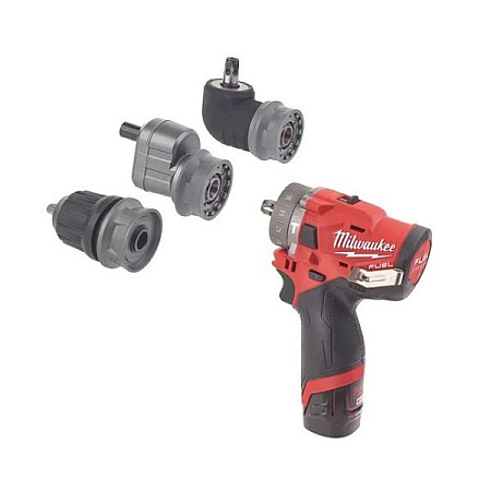 Surubelnita burghiu Drill-screwdriver impact power supply: battery-powered 15-13mm voltage: 12V maximum torque: 35Nm 2 x 2 Ah Li-Ion MILWAUKEE 4933464138