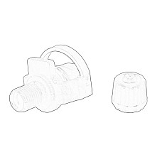 termostat carcasa breather-thermostat FORD C-MAX C-MAX II FOCUS II FOCUS III GRAND C-MAX KUGA II MONDEO V TOURNEO CONNECT V408 NADWOZIE WIELKO TOURNEO COURIER B460 1.5D/1.6D 07.04- OE FORD 1690966