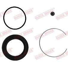 Kit reparare etrier Fata Dreapta/Stanga diametru piston: 63 LEXUS ES TOYOTA AURIS CAMRY MIRAI PRIUS PLUS RAV 4 III RAV 4 IV 1.6-Electric 08.01- QUICK BRAKE QB114-0048
