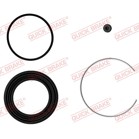 Kit reparare etrier Fata Dreapta/Stanga diametru piston: 63 LEXUS ES TOYOTA AURIS CAMRY MIRAI PRIUS PLUS RAV 4 III RAV 4 IV 1.6-Electric 08.01- QUICK BRAKE QB114-0048