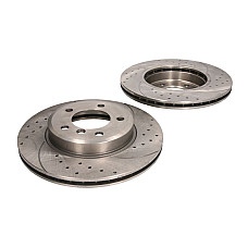 Disc frana de performanta High-efficiency brake disc SPEEDMAX Ventilated Cut-Drilled front  L/R outer diameter 300 mm thickness 218 mm 2pcs BMW 3 E46 Z3 E36 Z4 E85 2.0-3.0 02.98-08.08 SPEEDMAX 5201-01-0831PTUOTUV