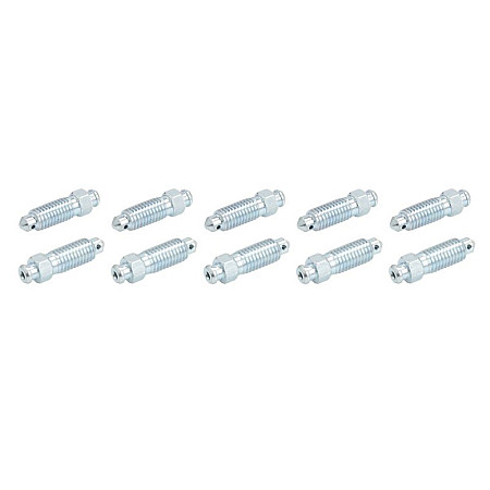 Surub aerisire, cilindru receptor frana Aerisitor frana M10x15mm 10 buc CHRYSLER 300C 2.7-6.1 09.04-11.12 QUICK BRAKE QB0123-10