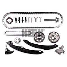 Chit lant de distributie Timing set chain + sprocket SKODA FABIA II VW GOLF PLUS V GOLF V POLO 1.2LPG/1.4/1.6 02.02-11.14 HEPU HEP21-0466