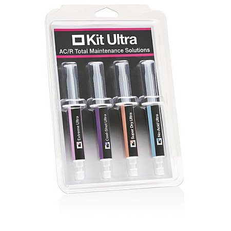 Chimicale speciale pentru sisteme A/C ERRECOM Zestaw preparatow specjalnych 4 x 6ml do kompleksowej obslugi ukladu klimatyzacji  rewitalizacja + usuwanie nieszczelnosci ERRECOM ER RK1421.H2