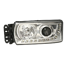 Far Lampa frontala Stanga 12LED*1WATT/H7 manual fara motoras fara controler LED IVECO EUROCARGO IV EUROCARGO V STRALIS I STRALIS II 02.02- GIANT 131-IV20311ML