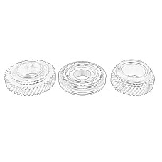 Roata dintata a cutiei de viteza Pinion cutie viteze  RENAULT ESPACE III/IV/V LAGUNA I/II/III MASTER II/III MEGANE II/III OPEL VIVARO MOVANO A B NISSAN PRIMASTAR INTERSTAR 11.93- OE RENAULT 32 61 063 87R