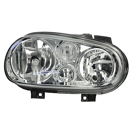 Far Lampa frontala Dreapta H1/H7 electric fara motoras culoare insert: cromat VW GOLF IV TYC TYC 20-5385-18-2
