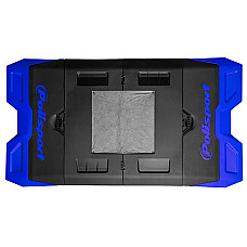 Covor Motorbike mat POLISPORT dimensions: 1800x990 blue plastic folded POLISPORT 8982200003 POL
