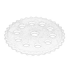 Pinion, pompa ulei Angrenajul pompei de ulei OPEL ASTRA J ASTRA J GTC ASTRA K INSIGNIA A INSIGNIA A COUNTRY INSIGNIA B INSIGNIA B GRAND SPORT MERIVA B MOKKA / MOKKA X ZAFIRA C 1.6D 02.13- OE OPEL 55573788