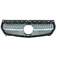 Grila radiator Front grille with chrome stipe neagra glossy/chrome MERCEDES CLA C117 03.16-03.19 BLIC 6502-07-3535992P