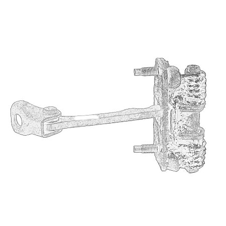 Fixare usa Limitator pentru usi Fata Dreapta/Stanga CITROEN C2 07.03-09.12 OE PEUGEOT 9181H6