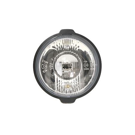 Far Universal headlamp L/R long-range H3/T4W 12/24V diameter 183mm white plastic neagra position lights wire 0.15m WESEM HO2.15160.01